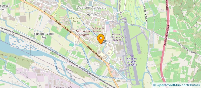 localisation de l'entreprise NAOS  AVIGNON