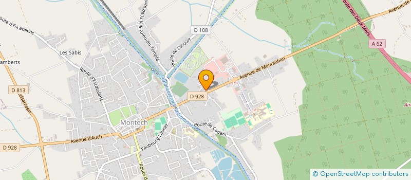 localisation de l'entreprise NAOS  MONTECH