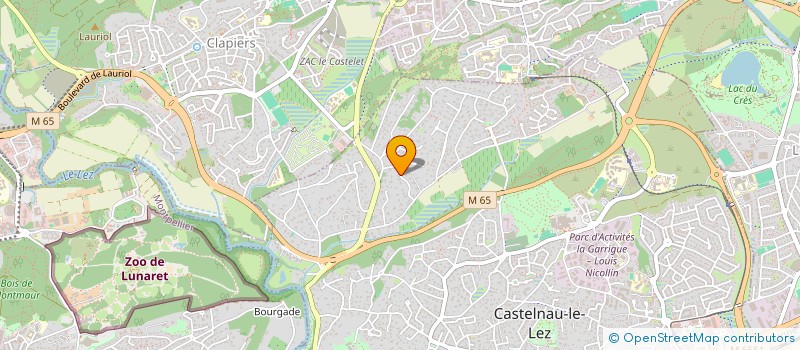 localisation de l'entreprise NAOS DEVELOPPEMENT  MONTPELLIER