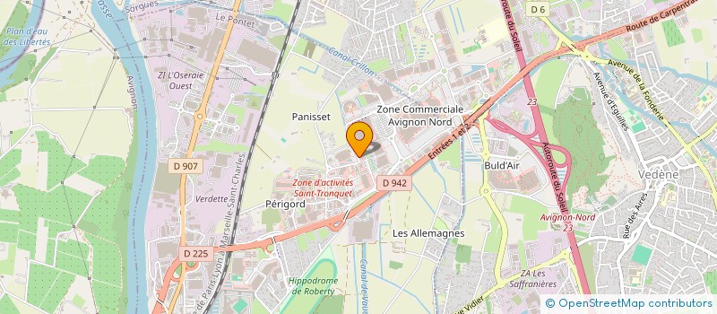 localisation de l'entreprise NAOS ETUDES  LE PONTET