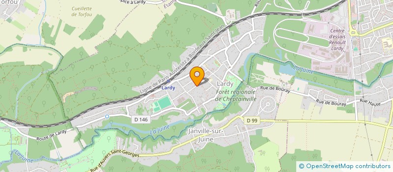 localisation de l'entreprise NAOS FRANCE à LARDY
