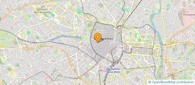 localisation de l'entreprise NAOS H à MONTPELLIER
