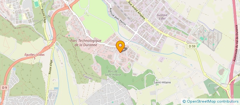 localisation de l'entreprise NAOS IMMOBILIER ET GESTION à AIX-EN-PROVENCE