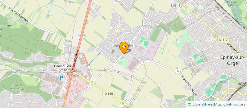 localisation de l'entreprise NAOSOFT  BALLAINVILLIERS