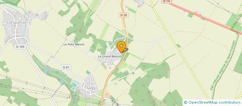 localisation de l'entreprise NAOSY  SAGY