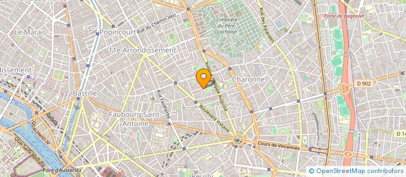 localisation de l'entreprise NAOUI MOHAMED ET LARBI à PARIS