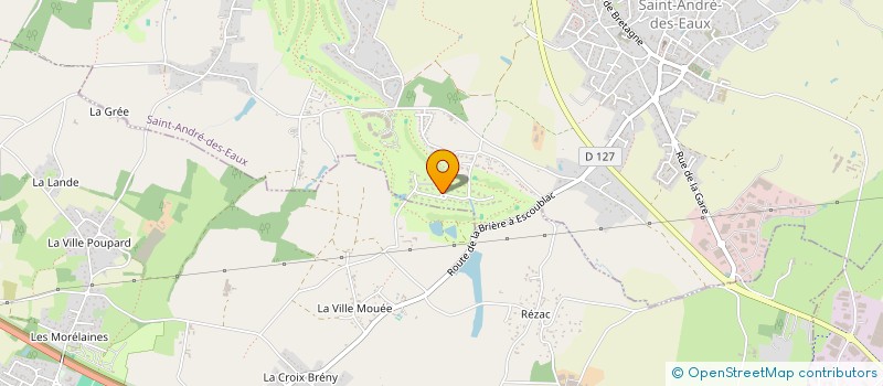 localisation de l'entreprise NAOURA  SAINT-ANDRE-DES-EAUX