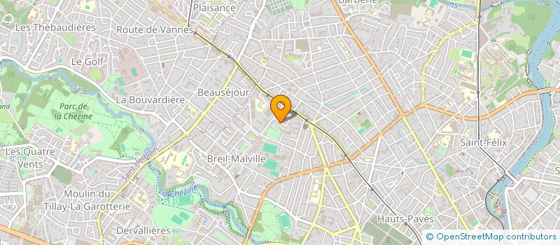 localisation de l'entreprise NAOVEST à NANTES