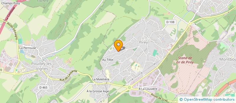 localisation de l'entreprise NAP  PIREY