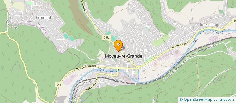 localisation de l'entreprise NAP'GROW  MOYEUVRE-GRANDE