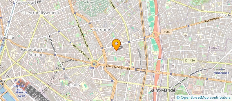 localisation de l'entreprise NAP INFORMATIQUE à PARIS