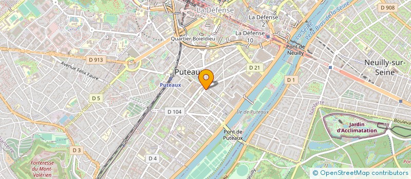 localisation de l'entreprise NAP&UP à PUTEAUX