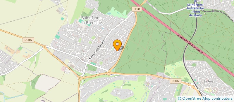 localisation de l'entreprise NAPA  SAINT-NOM-LA-BRETECHE