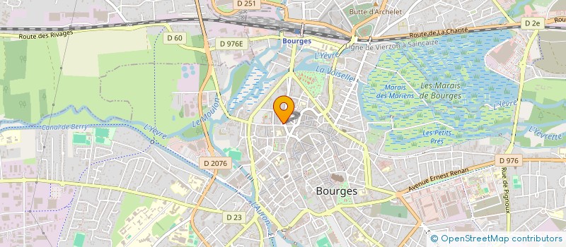 localisation de l'entreprise NAPA à BOURGES