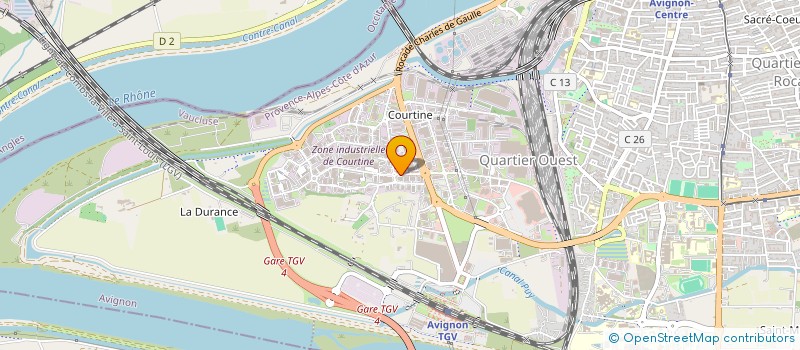 localisation de l'entreprise NAPA SERVICES à AVIGNON
