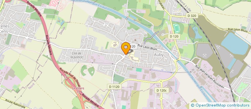 localisation de l'entreprise NAPAC  AUBY