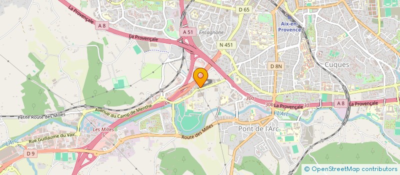 localisation de l'entreprise NAPAC MEDITERRANEE  AIX-EN-PROVENCE