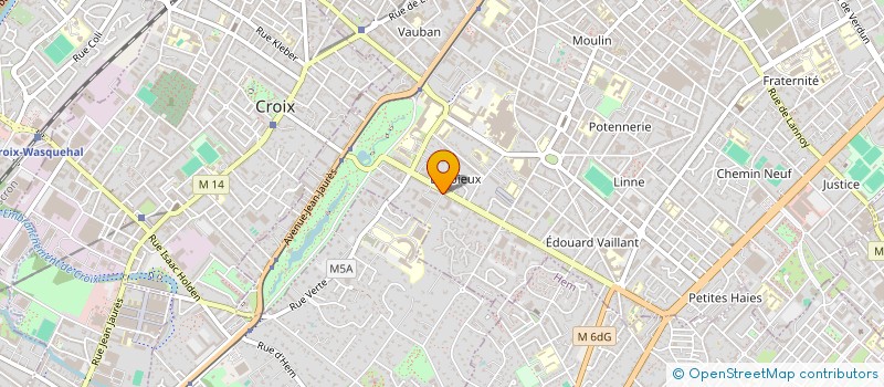 localisation de l'entreprise NAPADELIS  ROUBAIX