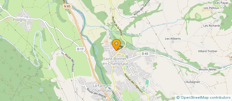 localisation de l'entreprise NAPALESJESTES  SAINT-BONNET-EN-CHAMPSAUR