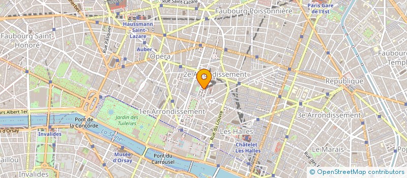 localisation de l'entreprise NAPARIS à PARIS 2