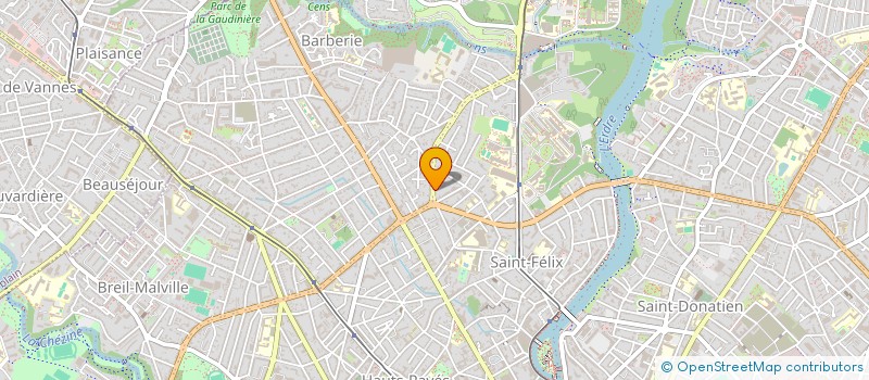 localisation de l'entreprise NAPH à NANTES