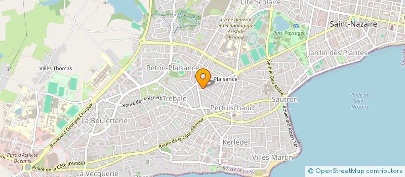 localisation de l'entreprise NAPHI FINANCES  SAINT-SULPICE-DES-LANDES