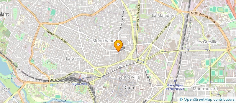 localisation de l'entreprise NAPHTA LOURD à DIJON