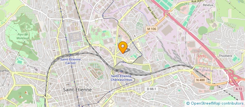 localisation de l'entreprise NAPI  SAINT-ETIENNE