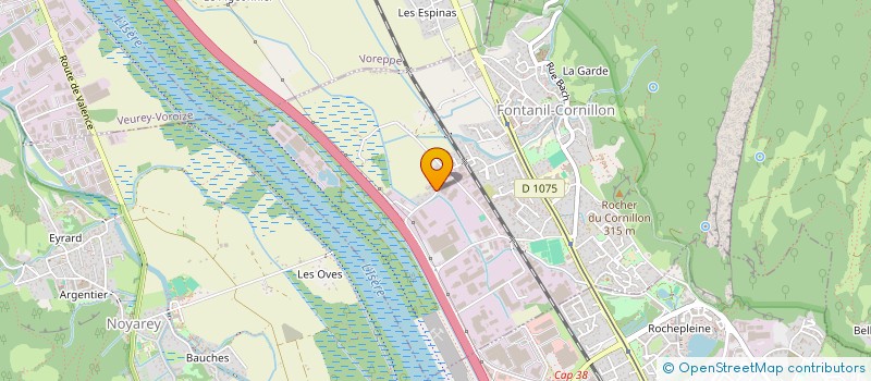 localisation de l'entreprise NAPI HOTEL à FONTANIL-CORNILLON