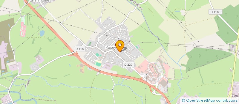 localisation de l'entreprise NAPICHA  PUSEY