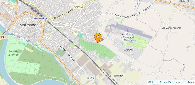 localisation de l'entreprise NAPIE  MARMANDE