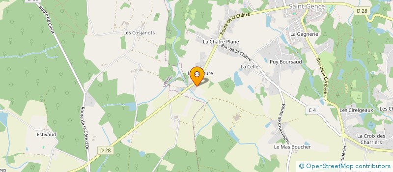 localisation de l'entreprise NAPIERALA  SAINT-GENCE