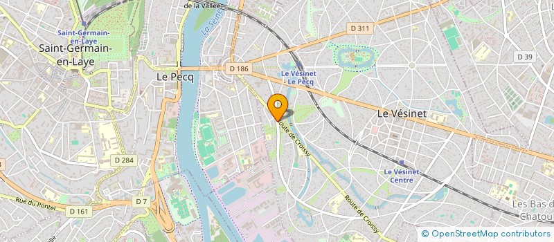 localisation de l'entreprise NAPILOU  LE VESINET