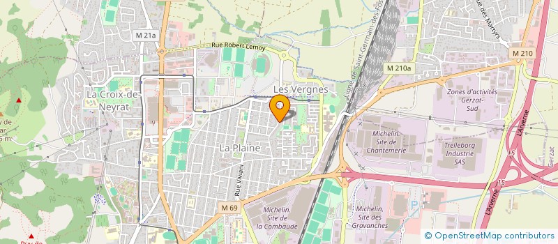 localisation de l'entreprise NAPIYONGK  CLERMONT-FERRAND