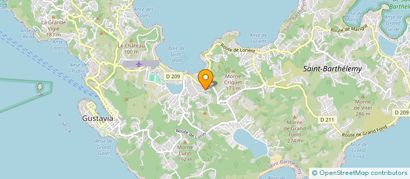 localisation de l'entreprise NAPKIN LAUNDRY SERVICES à SAINT-BARTHELEMY