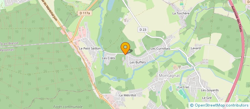 localisation de l'entreprise NAPOL'IN à MONTAGNAT