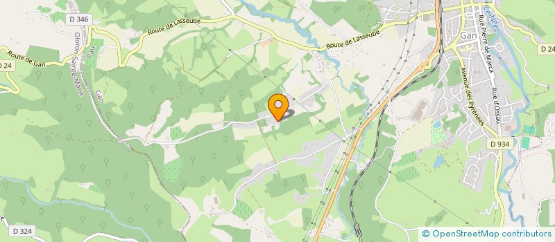 localisation de l'entreprise NAPOLAND  GAN