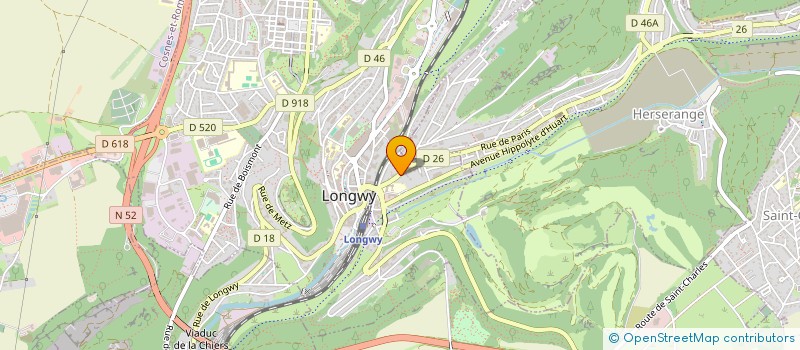 localisation de l'entreprise NAPOLEON 1899  LONGWY