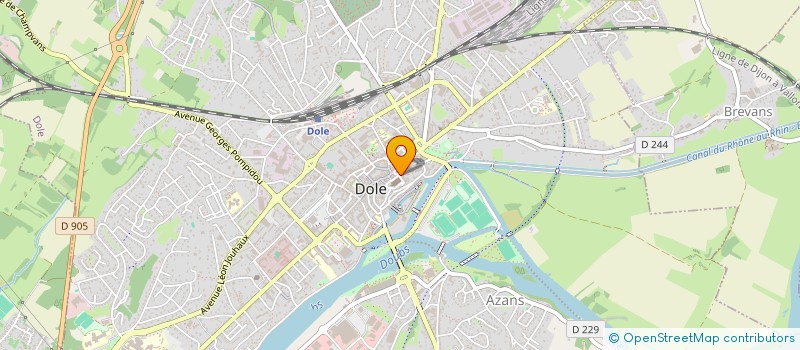 localisation de l'entreprise NAPOLEON à DOLE