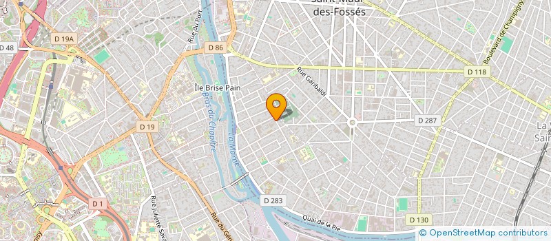 localisation de l'entreprise NAPOLEON à SAINT-MAUR-DES-FOSSES