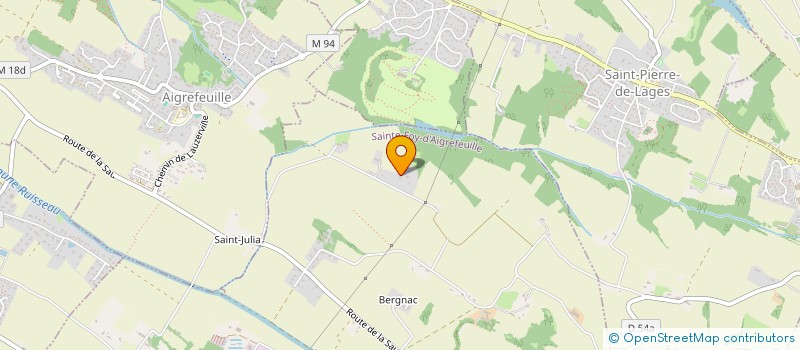 localisation de l'entreprise NAPOLEON  SAINTE FOY D'AIGREFEUILLE