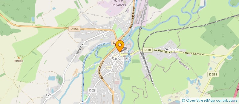 localisation de l'entreprise NAPOLEON à SARRALBE