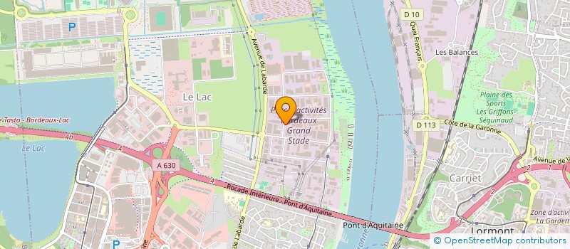 localisation de l'entreprise NAPOLEON PLOMBERIE  BORDEAUX