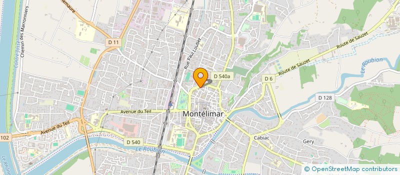 localisation de l'entreprise NAPOLEONE à MONTELIMAR