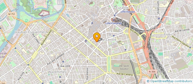 localisation de l'entreprise NAPOLI FACTORY à LILLE
