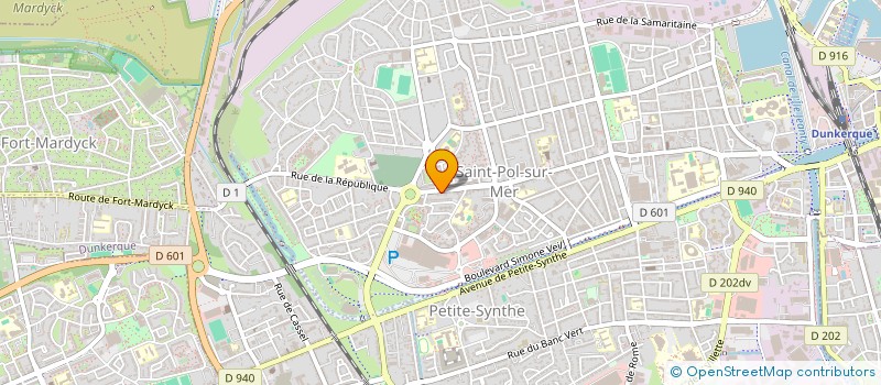 localisation de l'entreprise NAPOLI PIZZA à DUNKERQUE