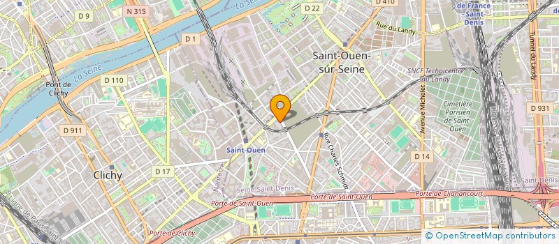 localisation de l'entreprise NAPOLITANO  SAINT-OUEN-SUR-SEINE