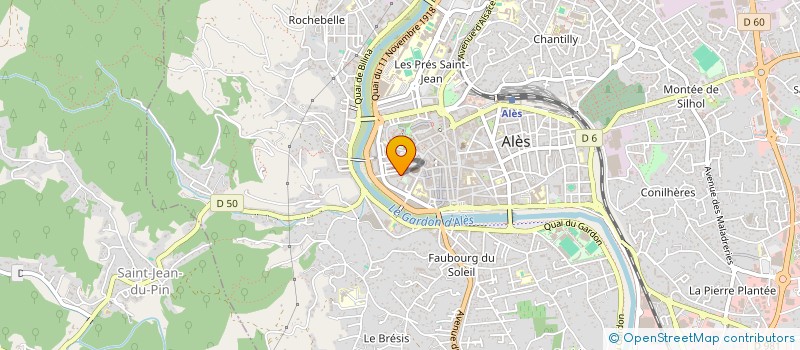 localisation de l'entreprise NAPOLITANO ET FILS (SOCIETE D'EXPLOITATION DES ETS) à ALES