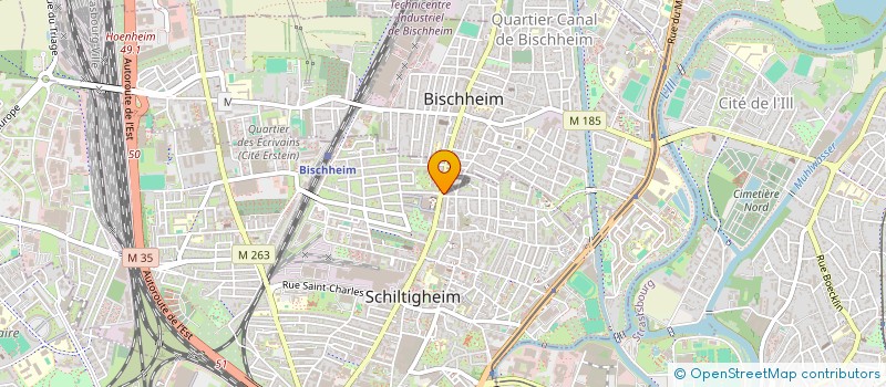 localisation de l'entreprise NAPOLITHEIN  SCHILTIGHEIM