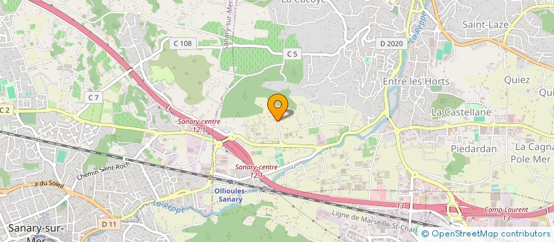 localisation de l'entreprise NAPPI INVESTISSEMENTS à OLLIOULES